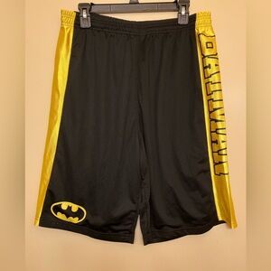 Batman Athletic Active Gym Shorts Breathable Soft Size XL